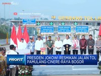 Video: Presiden Jokowi Resmikan Jalan Tol Pamulang-Cinere-Raya Bogor