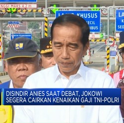 Video: Disindir Anies, Jokowi Segera Cairkan Kenaikan Gaji TNI-Polri
