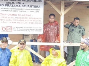 Mantan Plt Kadis di Bangka Jadi Tersangka-DPO Kasus Perambahan Hutan Produksi