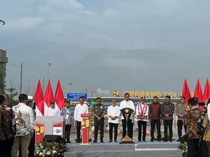 Jokowi Resmikan Jalan Tol Pamulang-Cinere-Raya Bogor