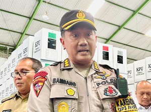Polda Sulsel Siapkan 1 Heli untuk Antisipasi Logistik Pemilu Sulit Disebar