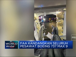 Video: Kena Masalah Lagi, FAA Kandangkan Boeing 737 Max 9