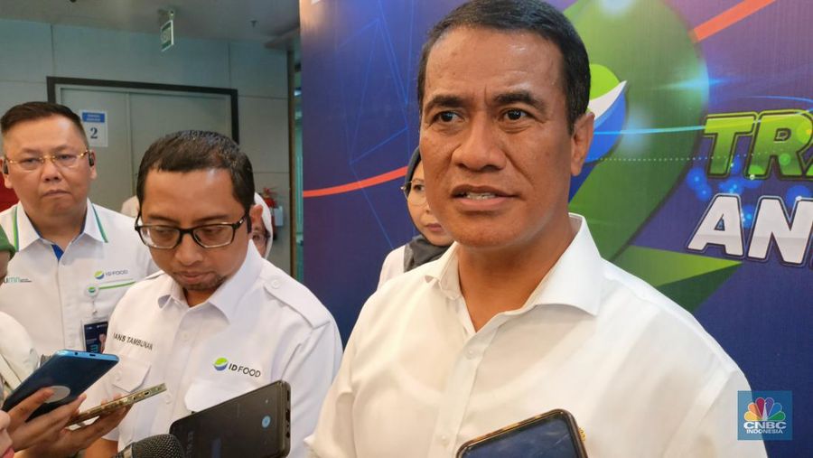 Menteri Pertanian (Mentan) Andi Amran Sulaiman. (CNBC Indonesia/Ferry Sandi)