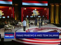 Video: Prabowo & Anies Tak Salaman Usai Debat Capres
