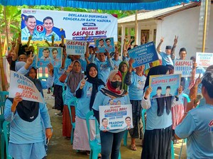 Gabung Gaspoll Bro, Perajin Batik Madura Tambah Dukungan ke Prabowo-Gibran
