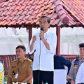 Jokowi Temui Kepala Desa se-Serang, Klaim Bangun Jalan 350 Ribu KM