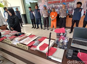 Pembuat Uang Palsu di Cilacap Ditangkap, Berawal dari Usaha Buket