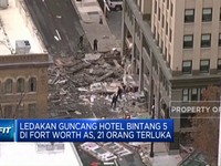 Video: Ledakan Guncang Hotel Bintang 5 di Fort Worth AS, 21 Terluka
