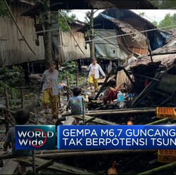Video: Gempa M6,7 Guncang Filipina, Tak Berpotensi Tsunami
