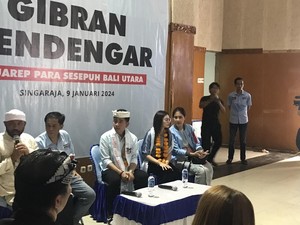 Tokoh Adat Keluhkan Ketimpangan Bali Utara dan Selatan di Gibran Mendengar