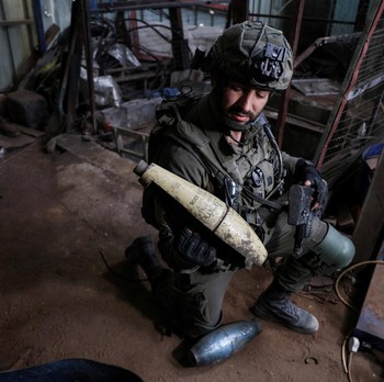 Potret Penemuan Gudang Roket di Gaza oleh Tentara Israel, Milik Hamas?