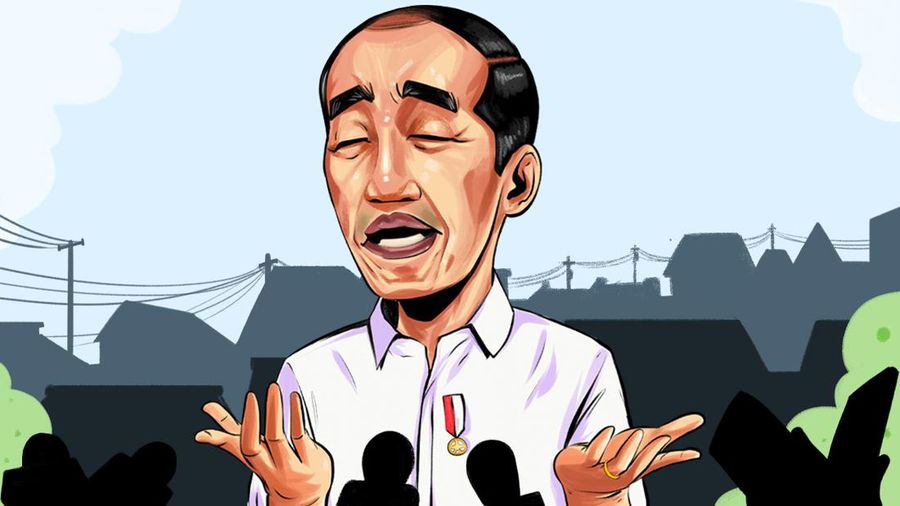 INFOGRAFIS, Komentar Jokowi Soal 'Serang Personal' di Debat Capres