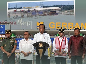 Ini Dia Tol Rp 4 Triliun yang Diresmikan Jokowi