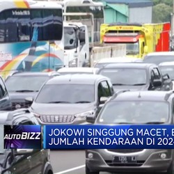Jokowi Singgung Macet, Berapa Jumlah Kendaraan di 2024?