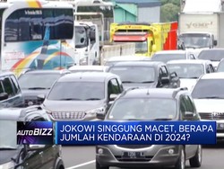 Jokowi Singgung Macet, Berapa Jumlah Kendaraan di 2024?