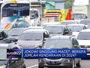 Jokowi Singgung Macet, Berapa Jumlah Kendaraan di 2024?