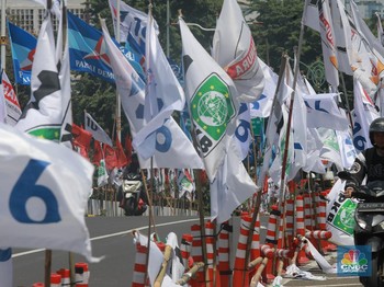 Real Count KPU 07:00 WIB: Gerindra Makin Tempel Ketat PDIP