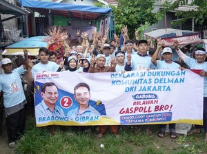 Komunitas Delman DKI Juga Gabung Gaspoll Bro Siap Menangkan Prabowo-Gibran