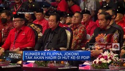 Video: Kunker Ke Filipina, Jokowi Tak Hadir Di Hut Ke-51 PDIP