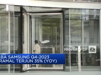 Video: Laba Samsung Q4-2023 Diramal Terjun 35% (YoY)