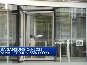 Video: Laba Samsung Q4-2023 Diramal Terjun 35% (YoY)