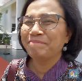 Dikabarkan Mundur dari Kabinet, Sri Mulyani: Masak? Ini Masih Kerja