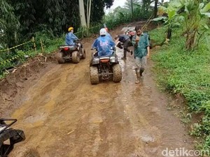 Main ATV di Tengah Perbukitan dan Gerimisnya Lembang, Syahdu tapi Menantang