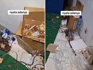 Viral Mahasiswi Berpakaian Rapi, Kamar Kosnya Bikin Shock Penuh Sampah