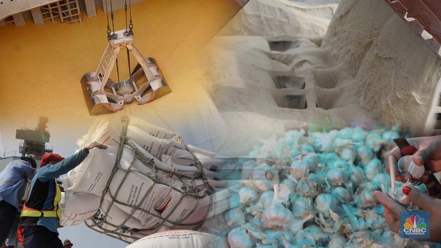 Rencana Import Pangan 2024. (CNBC Indonesia/Foto)
