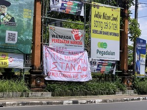 Spanduk Makian ke Gibran Bertebaran, TKD Bali: Tak Boleh Ujaran Kebencian