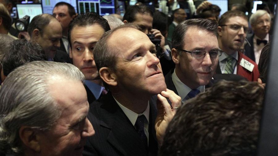 David Calhoun CEO Boeing. (AP Photo/Richard Drew, File)