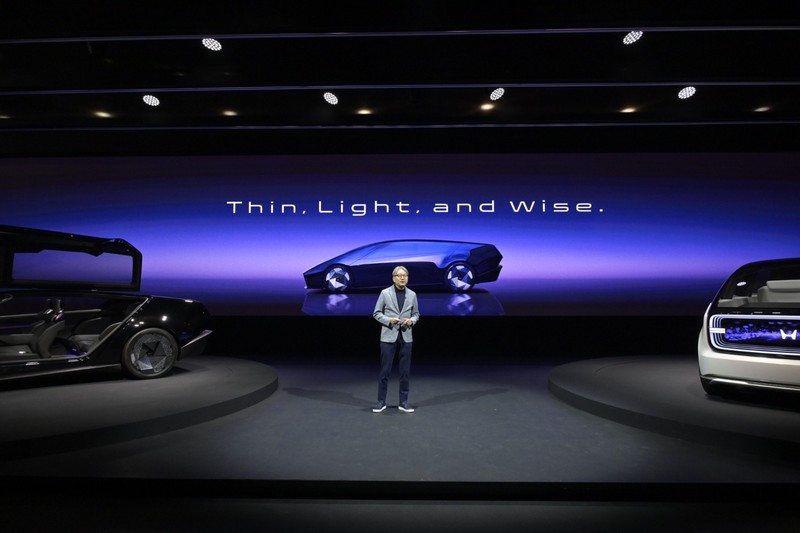 Honda memperkenalkan seri mobil listrik terbarunya yang dinamai Honda 0 Series, pada pameran Consumer Electrics Show (CES) 2024 di Las Vegas, Nevada, Amerika Serikat tanggal 10 – 12 Januari 2024. (Dok. Honda)