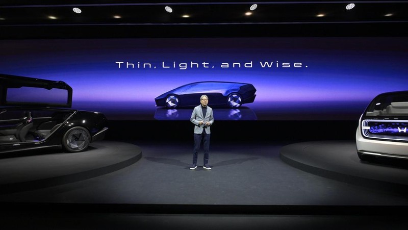 Honda memperkenalkan seri mobil listrik terbarunya yang dinamai Honda 0 Series, pada pameran Consumer Electrics Show (CES) 2024 di Las Vegas, Nevada, Amerika Serikat tanggal 10 – 12 Januari 2024. (Dok. Honda)