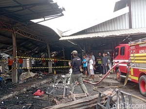 Pasar Ngawen Blora Terbakar, Polisi Periksa 3 Saksi