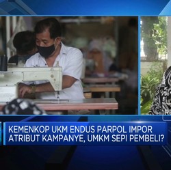 Video: Parpol Diduga Impor Atribut Kampanye, Omzet UMKM Merosot Tajam