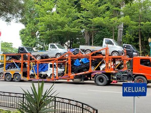 Penampakan Ratusan Motor hingga Mobil Curanmor Disita dari Gudang di Jatim