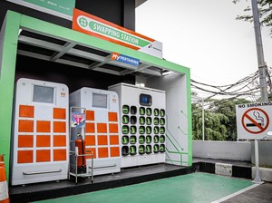 Daftar Lokasi SPBU Pertamina yang Layani Isi Ulang Baterai Motor Listrik