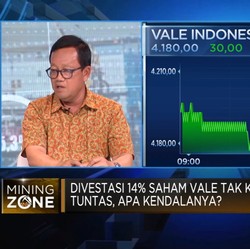 Video: Tarik Ulur Harga Divestasi 14% Saham Vale, Kapan Tuntas?