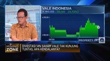 Video: Tarik Ulur Harga Divestasi 14% Saham Vale, Kapan Tuntas?