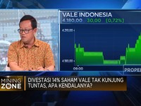 Video: Tarik Ulur Harga Divestasi 14% Saham Vale, Kapan Tuntas?