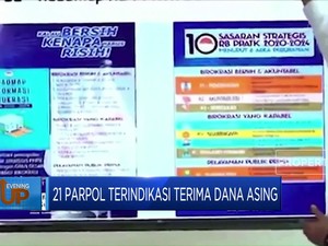 Video: 21 Partai Politik Indonesia Terindikasi Terima Dana Asing