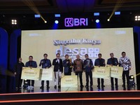 BRI Berikan Rp1 M untuk Juara Umum Nugraha Karya Desa BRILiaN