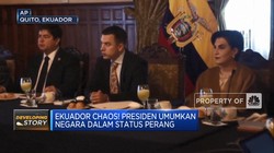 Video: Ekuador Chaos! Presiden Umumkan Negara Dalam Status Perang