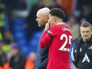 Kalau Start MU Tak Oke, Ten Hag Vs Sancho Bisa Pecah Lagi