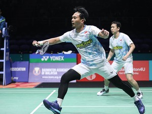 Hasil French Open 2024: Ahsan/Hendra Disingkirkan Wakil Tuan Rumah