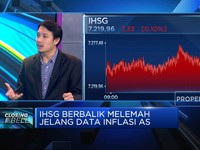 Video: Investor Nantikan Data Inflasi AS, IHSG Terseret ke Zona Merah