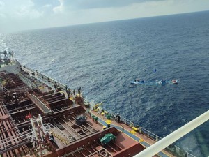 14 Hari Mengapung di Laut, 3 Nelayan Aceh Diselamatkan Kapal Tanker