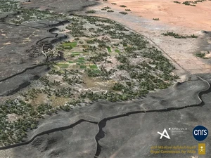 Oasis Misterius Bertembok Besar di Arab Saudi, Usianya 4.000 Tahun