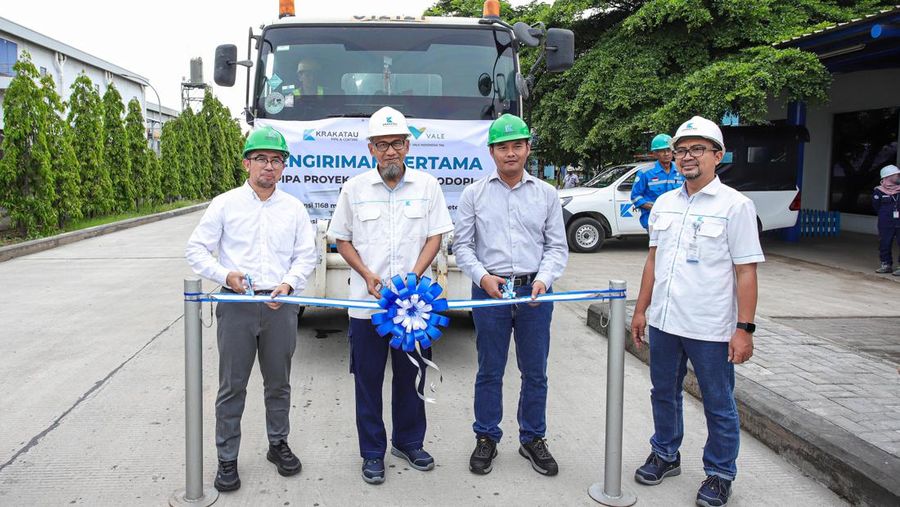 Krakatau Pipe Industries Kirim 8.301 MTon 
Pipa Proyek Mines of Bahodopi Block 2 & 3