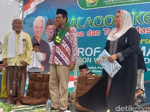 Mahfud Md soal Khofifah Dukung Prabowo-Gibran: Terserah Dia